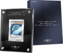 YUGIOH MASTERPIECE SERIES PLATINUM BLUE EYES WHITE DRAGON EU *NEW & SEALED* - Image 1