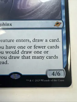 Quantum Riddler #072 Edge of Eternities Creature Sphinx Blue 2025 MTG Card LP - Image 5