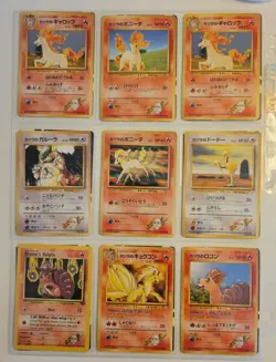 Blaine's Gym Charizard Moltres Arcanine - 21 Pokemon Card Set - Japanese - MINT - Image 5