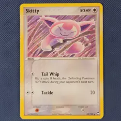 Skitty 62/108 - EX Power Keepers - Common Pokemon Card - MP - Image 1
