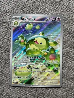 Pokemon Reuniclus 171/162 SV05: Temporal Forces Illustration Rare Holo Card - Image 1
