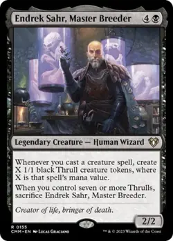 ~ Endrek Sahr, Master Breeder ~ NM ~ Commander Masters ~ MTG ~ - Image 1
