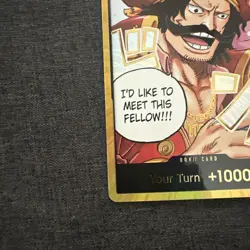 Don!! Card Gold “I’d Like To Meet This Fellow” One piece OP13 - Image 4