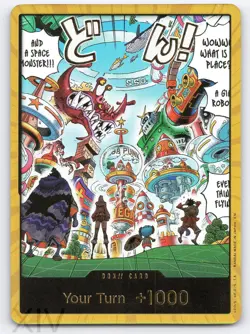 DON!! Card Gold (Egghead) One Piece The Azure Sea's Seven - Image 1