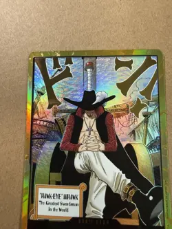 OP14 Gold DON!! Card Hawk Eye Mihawk The Azure Seas Seven One Piece ENGLISH - Image 2