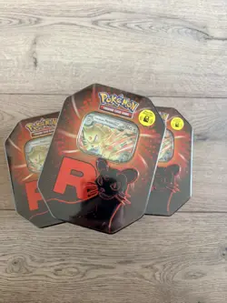 Pokemon Trading Card Game TCG - Team Rocket Persian Tin - New & Sealed - Image 1
