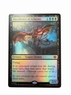 MTG Bloodletter of Aclazotz the Lost Caverns of Ixalan Foil Card #92 - Image 1