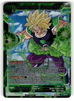 Overwhelming Energy Broly Series 7 P-136 Foil Promo Promotion Cards LP - Image 1