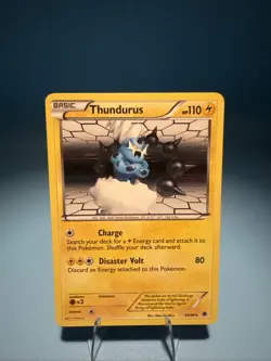 Pokemon Card Thundurus 35/98 Emerging Powers Rare Holo - Image 1