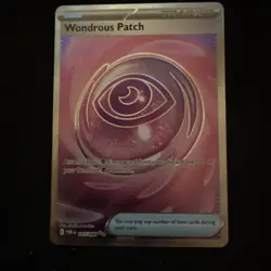 Pokemon Wondrous Patch Trainer Item Ultra Rare Card POR 117/88 - Image 1