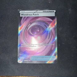 Pokemon Wondrous Patch Trainer Item Ultra Rare Card POR 117/88 - Image 2