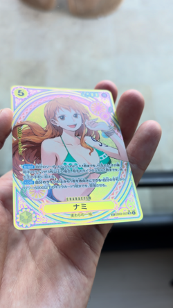 One Piece Nami EB03-053 SP Card Heroines Edition 2025 Japanese MINT - Image 2