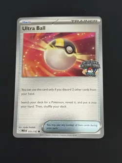 Pokemon Competitor Ultra Ball 131/132 Mega Evolution EUIC 2026 Promo Card - Image 1