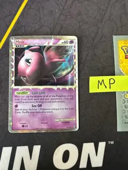 Pokemon Card Mew Prime HeartGold SoulSilver Triumphant 97/102 343 💎MP💎 - Image 1