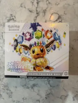 Pokemon TCG Scarlet Violet Prismatic Evolutions Elite Trainer Box ETB New Sealed - Image 1
