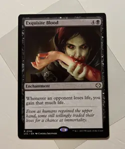 MTG Magic The Gathering Exquisite Blood *NP - Image 1