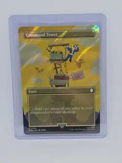 1x Command Tower Borderless Surge Foil NM PIP Fallout x1 - Image 1