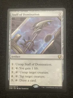 Staff of Domination Commander Legends MTG bucket full of options NM regular - Image 1
