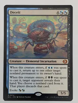 (Normal) Deceit (212) Lorwyn Eclipsed Mtg NM - Image 1