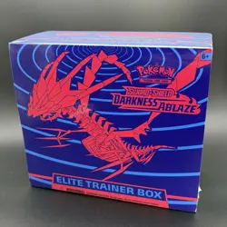 Pokemon Sword and Shield Darkness Ablaze-EliteTrainer BoxETB Factory Sealed 2020 - Image 1