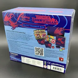 Pokemon Sword and Shield Darkness Ablaze-EliteTrainer BoxETB Factory Sealed 2020 - Image 2