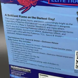 Pokemon Sword and Shield Darkness Ablaze-EliteTrainer BoxETB Factory Sealed 2020 - Image 3