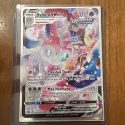 Pokemon TCG Sylveon VMAX TG15/TG30 Brilliant Stars Trainer Gallery Holo - Image 1