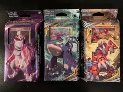 Pokemon TCG Theme Deck Bundle Mewtwo Mayhem Unseen Depths Towering Heights NEW - Image 1