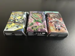 Pokemon Theme Decks Sun & Moon Lightning Loop, Battle Rayquaza V, Steel Sun - Image 1