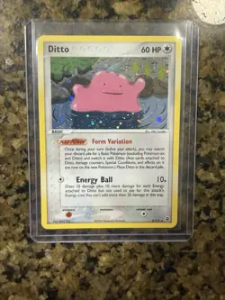 Pokemon Ditto 4/112 Ex Red Fire & Green Leaf - Holo Rare - Image 1