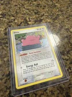 Pokemon Ditto 4/112 Ex Red Fire & Green Leaf - Holo Rare - Image 2