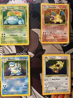 Complete Pokemon Base Set , Fossil, Jungle, 1999 Topps (NM-LP) + Bonus - Image 1