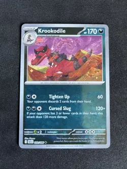 Pokemon TCG - Krookodile 059/086 Master Ball Holo - Black Bolt - Near Mint - Image 1