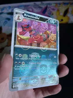 Pokemon TCG - Krookodile 059/086 Master Ball Holo - Black Bolt - Near Mint - Image 3