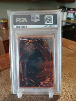 Yugioh Invader of The Throne PSA 9 Magic Ruler 1st Edition Super Rare MRL-026 - Image 2