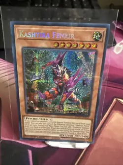 Yu-Gi-Oh Kashtira Fenrir Prismatic Secret MP23-EN163 1st Near Mint - Image 1