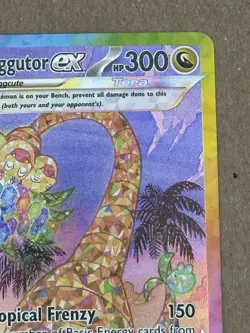 Alolan Exeggutor EX 242/191 Pokemon | Surging Sparks Holo | English | Amazing NM - Image 2