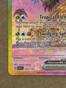 Alolan Exeggutor EX 242/191 Pokemon | Surging Sparks Holo | English | Amazing NM - Image 4
