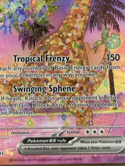 Alolan Exeggutor EX 242/191 Pokemon | Surging Sparks Holo | English | Amazing NM - Image 5