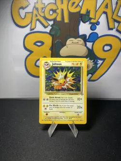 Pokemon TCG Jolteon 4/64 Jungle Unlimited Holo Rare Vintage 1999 WOTC - Image 3