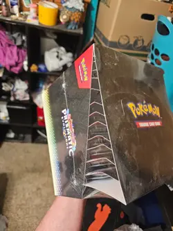 **SEALED** prismatic evolutions pokemon sticker collection 12 count case - Image 4