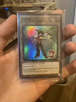 Yuya Rage of the Abyss Token TKN5-EN015 Super Rare Sealed - Image 1