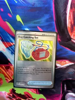 Bug Catching Set 102/131 Prismatic Evolutions Pokemon Near Mint pokeball - Image 1