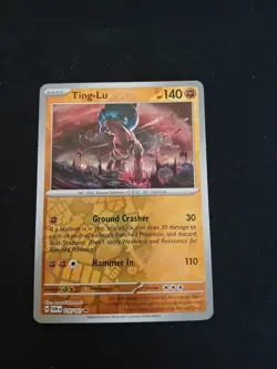 Pokemon - Ting-Lu - 110/167 - Reverse Holo Rare - Twilight Masquerade - Image 1
