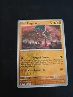 Pokemon - Ting-Lu - 110/167 - Reverse Holo Rare - Twilight Masquerade - Image 3