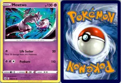 Mewtwo 056/172 Brilliant Stars Pokemon TCG Rare NM - Image 3