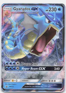 Gyarados GX - Promo SM212 Holo Sun & Moon Promo Pokemon MP - Image 1