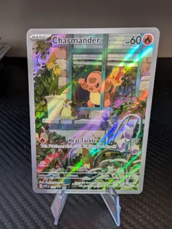 2023 Pokemon Charmander Promo Full Art S&V: Obsidian Flames ETB - Image 1