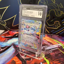 2024 POKEMON JAPANESE - TERASTAL FEST ex #041 GLACEON ex - CGC 10 GEM MT - Image 1