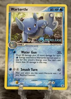 Wartortle #50/112 Pokemon FireRed & LeafGreen Prerelease Stamped NM - Image 1